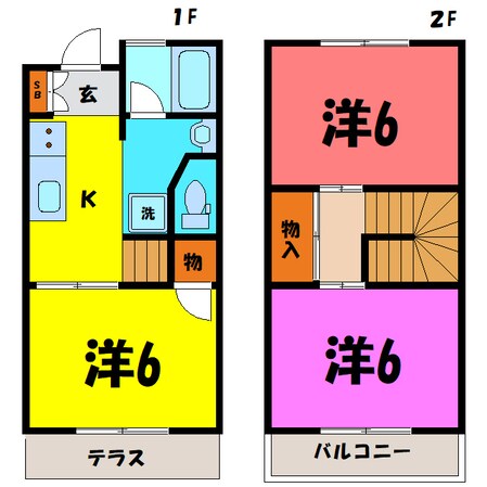 柊ハイツ（高崎市柳川町）の物件間取画像